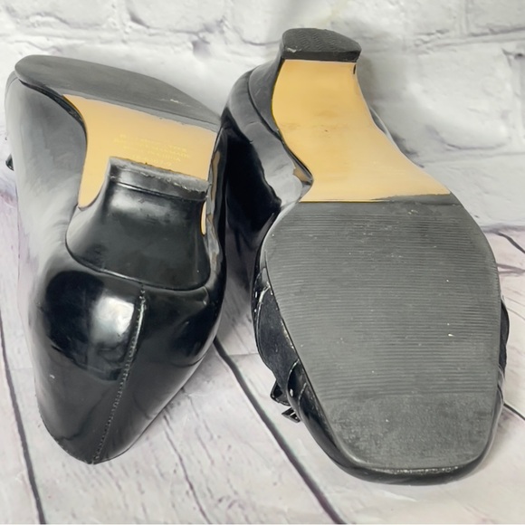 Jessica Lindon Women’s Black Patent Leather Kitten Heel - Picture 8 of 15